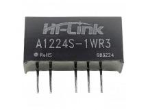 Модули питания Hi-Link A1224S-1WR3 Модуль DC-DC преобразователь сгальванической развязкой Uвх=12В Uвых=±24В Pвых=1Вт