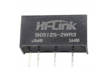 Модули питания Hi-Link B0512S-2WR3 Модуль DC-DC преобразователь сгальванической развязкой Uвх=5В Uвых=12В Pвых=2Вт