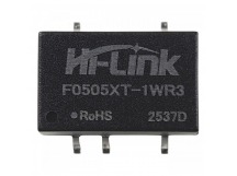 Модули питания Hi-Link F0505XT-1WR3 Модуль DC-DC преобразователь сгальванической развязкой Uвх=5В Uвых=5В Pвых=1Вт SMD