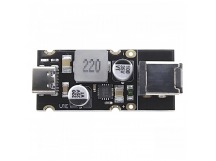 Модули питания NONAME XPM52C Модуль Step-Down DC-DCпреобразователь с контроллером зарядаQC3.0+/PD3.1/FCP/SCP/HVSCP/AFC/VOOC Uвх=12-30В (5,5.x2,1мм)Pвых=65W с гнездом Type-C
