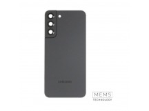 Задняя крышка Samsung Galaxy S22+ (S906B) (Черный) (Со стеклом камеры) Premium