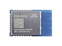 Модули беспроводные, радио EBYTE CC2541 Модуль E104-BT01трансивера Bluetooth 4.0 с UART интерфейсом F=2,379-2,496МГц U=3,3В0dBm (1мВт)