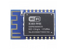 Модули беспроводные, радио EBYTE ESP8266EX Модуль E103-W01трансивера Wi-Fi с UART интерфейсом F=2,402-2,4835ГГц U=3,3В 20dBm(100мВт)