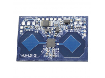 Модули датчиков Hi-Link XBR816C+SC8F5771 Модуль HLK-LD105радарного датчика движения F=10,525ГГц Uпит=3,3-12В