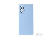 Задняя крышка Samsung Galaxy A52 (A525 / A52 5G / A52S 5G (Синий) (Со стеклом камеры) Premium
