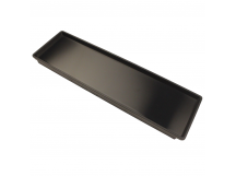 Корпуса пластиковые Bahar PANEL-BDA-40009-A2 Фронтальная панель280x80мм для корпуса BDA 40009 (черный)