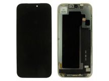 Дисплей для iPhone 17 Pro Max + тачскрин + рамка (черный), SOFTOLED GX (шлейф IC) 120Hz