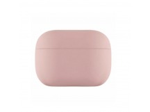 Чехол для APPLE Airpods Pro (силикон, матовый, розовый)