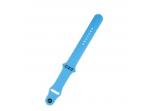 Ремешок для Apple Watch 38mm/40mm/41mm (силикон, голубой), размерS/M
