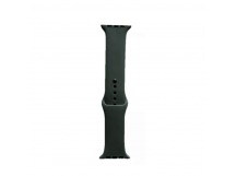 Ремешок для Apple Watch 38mm/40mm/41mm (силикон, угольно-серый),размер S/M