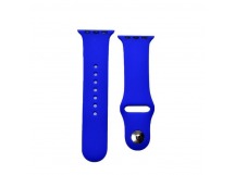 Ремешок для Apple Watch 38mm/40mm/41mm (силикон, ультрамарин),размер S/M
