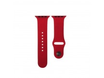 Ремешок для Apple Watch 42mm/44mm/45mm/49mm (силикон, китайскаяроза), размер S/M