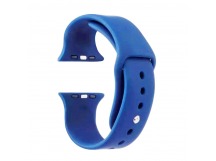 Ремешок для Apple Watch 42mm/44mm/45mm/49mm (силикон, кобальт),размер M/L