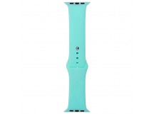 Ремешок для Apple Watch 42mm/44mm/45mm/49mm (силикон, синееморе), размер S/M