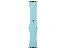 Ремешок для Apple Watch 42mm/44mm/45mm/49mm (силикон,бирюзовый), размер M/L