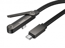Кабель USB-C Hoco U150 60W  Type-C/Type-C 1м черный