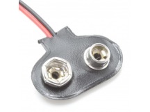 Батарейные отсеки DAIER DCK7/B Колодка для 1x9V Крона черная