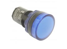 Индикаторы на панель LANBOO LB22SA1 Индикатор на панельLB22SA1Z1-P/CB220V/PC(L) синий 220В (22мм)