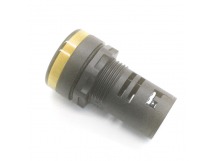 Индикаторы на панель QNELE AD22-LED/Yellow Индикатор на панельжелтый 220В (22мм) пластик