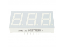 Индикаторы светодиодные KGB BC56-12EWA (Красный) Цифровойиндикатор 0,56" 3 разряда, ОК