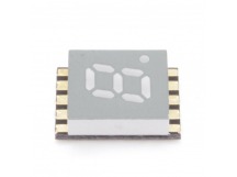 Индикаторы светодиодные NONAME 2011CR-G (Красный) Цифровойиндикатор SMD 0,2" 1 разряд ОК