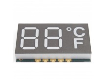 Индикаторы светодиодные NONAME GS4023AB-G (Синий) Цифровойиндикатор температуры SMD 0,4" 2 разряда ОА
