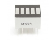 Индикаторы светодиодные NONAME SHB5R (Красный) Светодиодныйиндикатор 5 сегментов