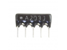 Резисторные сборки NONAME AH05-A104J Резисторная сборка 4x100кОм 5%