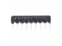 Резисторные сборки NONAME AH09-A103J Резисторная сборка 8x10 кОм5%