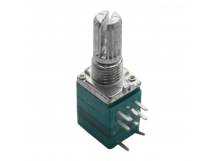 Резисторы переменные NONAME RV097NS-B502-15KQ Резисторпеременный сдвоенный 5 кОм 20% тип-B с выключателем