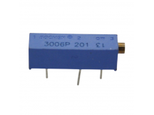 Резисторы подстроечные BOCHEN 3006P-201 Резистор подстроечныймногооборотный 200 Ом 10%