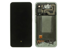 Дисплей для Samsung SM-A566 Galaxy A56 5G + тачскрин + рамка(зеленый), ОРИГ100%