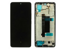 Дисплей для Xiaomi Poco X6 5G + тачскрин + рамка (черный), ОРИГ 100%