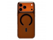 Чехол-накладка - ORG PC Clear Case SafeMag для "Apple iPhone 17 Pro Max" (black) (244498)