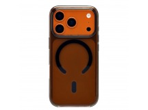 Чехол-накладка - ORG PC Clear Case SafeMag для "Apple iPhone 17 Pro" (black) (244496)