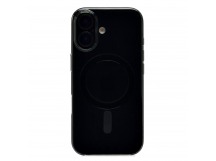 Чехол-накладка - ORG PC Clear Case SafeMag для "Apple iPhone 17" (black) (244495)