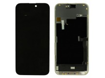 Дисплей для iPhone 15 Pro Max + тачскрин + рамка (черный), SOFTOLED GX (шлейф IC) 120Hz