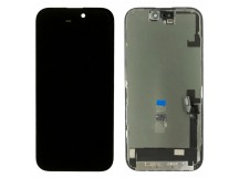 Дисплей для iPhone 16 + тачскрин + рамка (черный), OLED GX (шлейф IC)