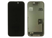 Дисплей для iPhone 16 Pro + тачскрин + рамка (черный), In-Cell GX(шлейф IC)