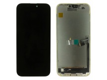 Дисплей для iPhone 16 Pro Max + тачскрин + рамка (черный), SOFTOLED DD (шлейф IC) 120Hz