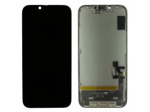 Дисплей для iPhone 16e + тачскрин + рамка (черный), SOFT OLED DD