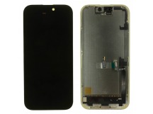 Дисплей для iPhone 17 + тачскрин + рамка (черный), OLED DD (шлейфIC) 120Hz
