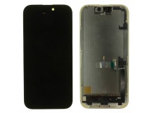 Дисплей для iPhone 17 + тачскрин + рамка (черный), OLED DD (шлейфIC) 120Hz