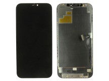 Дисплей для iPhone 12 Pro Max + тачскрин + рамка (черный), OLED DD(Diagnosable Screen, без ошибки)