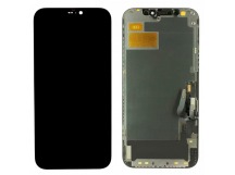 Дисплей для iPhone 12/12 Pro + тачскрин + рамка (черный), OLED DD(Diagnosable Screen, без ошибки)