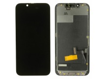 Дисплей для iPhone 13 mini + тачскрин + рамка (черный), OLED DD(шлейф IC)