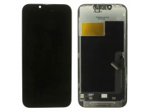 Дисплей для iPhone 13 Pro + тачскрин + рамка (черный), SOFT OLEDOEM 120Hz