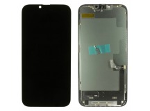 Дисплей для iPhone 14 Plus + тачскрин + рамка (черный), SOFT OLED DD(шлейф IC)
