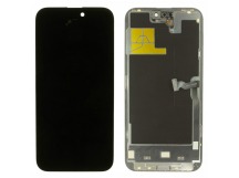 Дисплей для iPhone 14 Pro Max + тачскрин + рамка (черный), SOFTOLED DD (Diagnosable Screen, без ошибки) 120Hz