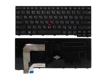 Клавиатура Lenovo ThinkPad T470p черная без подсветки